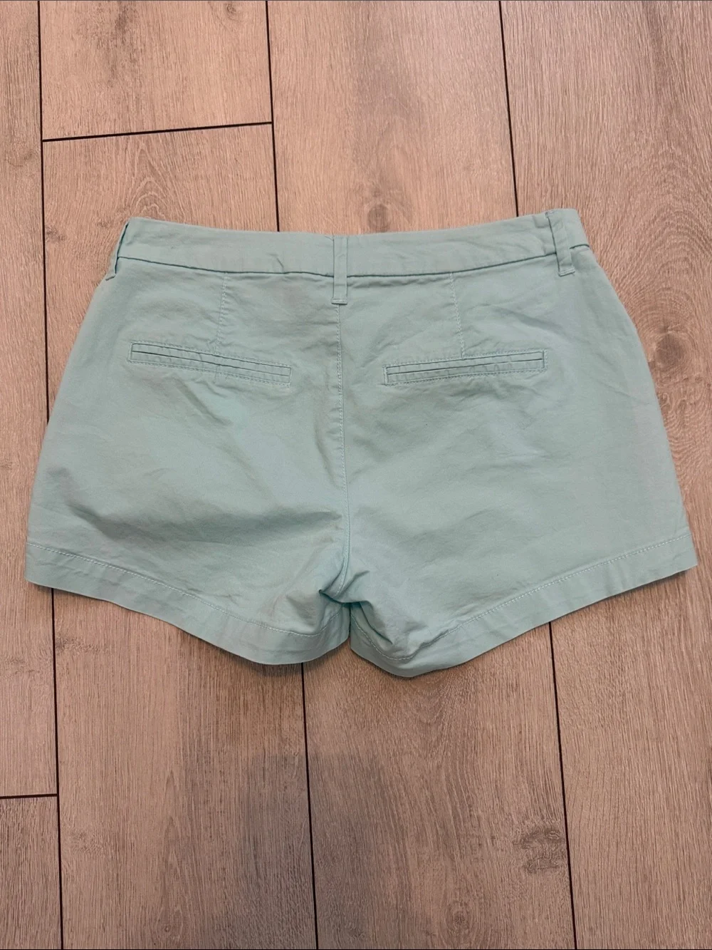 OLD NAVY Women’s Light Aqua Cotton Shorts, 2
